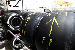 Pirelli tyres, marked for Nobuharu Matsushita, ART Grand Prix