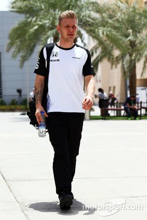 Kevin Magnussen Prueba McLaren piloto de reserva.