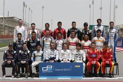 Пилоты GP2 сезона 2015 года. Групповое фото