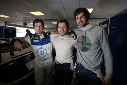 Romain Monti, Valentin Simonet et Pierre Sancinena
