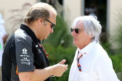 Robert Fernley, Sahara Force India F1 Team, y Bernie Ecclestone