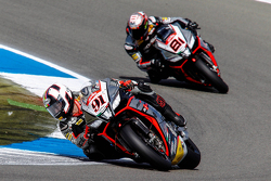 Leon Haslam, Aprilia Racing Team et Jordi Torres, Aprilia Racing Team