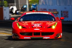 #62 Risi Competizione Ferrari F458: Pierre Kaffer, Giancarlo Fisichella, Olivier Beretta