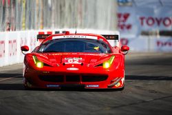 #62 Risi Competizione Ferrari F458: Pierre Kaffer, Giancarlo Fisichella, Olivier Beretta