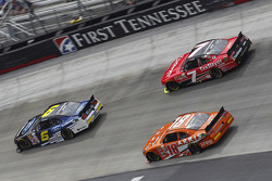 Darrell Wallace Jr., Roush Fenway Racing Ford, Regan Smith, JR Motorsports Chevrolet, Daniel Suarez, Joe Gibbs Racing Toyota