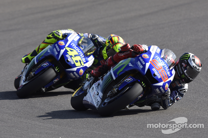 Jorge Lorenzo e Valentino Rossi, Yamaha Factory Racing