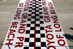 Long Beach GP start finish line