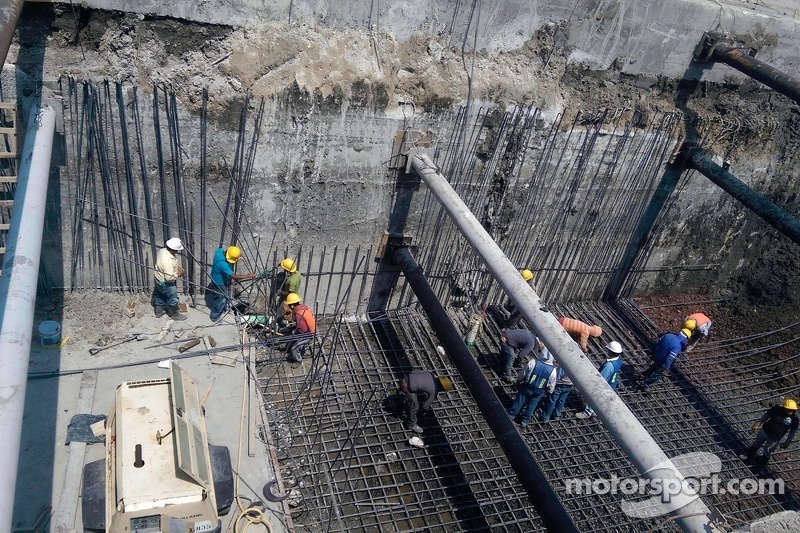 <b>Autódromo Hermanos Rodríguez</b>, Túnel nuevo at Obras Autódromo ...
