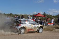 Khalid Al-Qassimi und Chris Patterson, Citroën DS3 WRC, Citroën World Rally Team