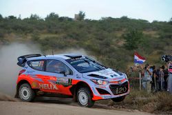 Thierry Neuville et Nicolas Gilsoul, Hyundai I20 WRC, Hyundai Motorsport