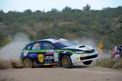  Simone Tempestini And Matteo Chiarcossi, Subaru Impreza, Napoca Rally Academi