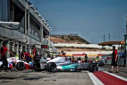 Jazeman Jaafar, Fortec Motorsports en el pitlane