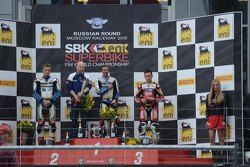 Подиум гонки WSBK