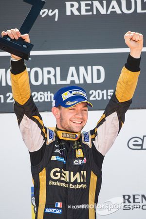 Le vainqueur Matthieu Vaxivière, Lotus