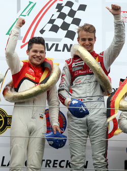 Winners Christopher Mies and Nico Müller Audi Sport Team WRT