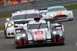 #9 Audi Sport Team Joest Audi R18 e-tron quattro Hybrid: Filipe Albuquerque, Marco Bonanomi, Rene Rast