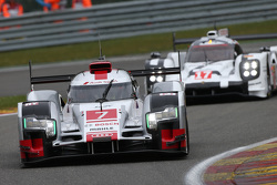 #07 Audi Sport Team Joest Audi R18 e-tron quattro Hybrid : Marcel Fassler, Andre Lotterer, Benoit Treluyer