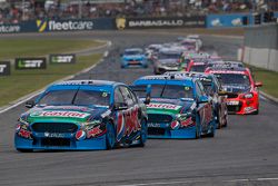 Mark Winterbottom and Chaz Mostert, Prodrive Racing Australia Fords