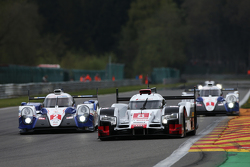 #8 Audi Sport Team Joest R18 e-tron quattro : Lucas di Grassi, Loic Duval, Oliver Jarvis
