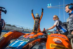 #11 RSR Racing Oreca FLM09 Chevrolet : Chris Cumming, Bruno Junqueira