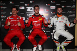 Qualifying: 2. Andrea Belicchi, 1. Pepe Oriola, und 3. position Stefano Comini