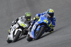 Aleix Espargaro, Team Suzuki MotoGP et Cal Crutchlow, Team LCR Honda