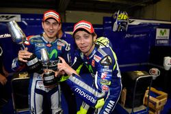 Valentino Rossi et Jorge Lorenzo