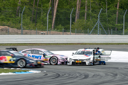 Lucas Auer, ART Grand Prix Mercedes-AMG C63 DTM et Martin Tomczyk, BMW Team Schnitzer BMW M4 DTM