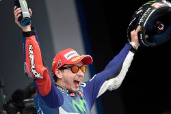 Race winner Jorge Lorenzo, Yamaha Factory Racing