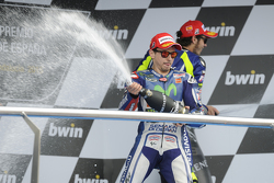 Le vainqueur Jorge Lorenzo, Yamaha Factory Racing