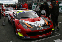 #20 Team AKKA ASP Ferrari 458 Italia : Philippe Giauque, Jean-Luc Beaubelique, Morgan Moullin-Traffort