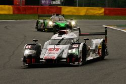 #9 Audi Sport Team Joest Audi R18 e-tron quattro Hybrid: Filipe Albuquerque, Marco Bonanomi, René Ra