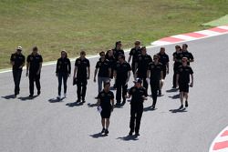 Romain Grosjean, Lotus F1 Team, und Pastor Maldonado, Lotus F1 Team