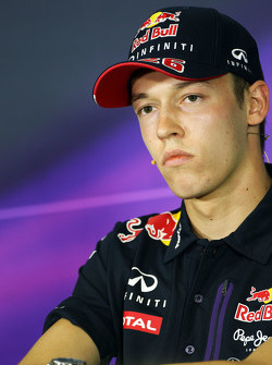 Даниил Квят, Red Bull Racing на пресс-конференции FIA