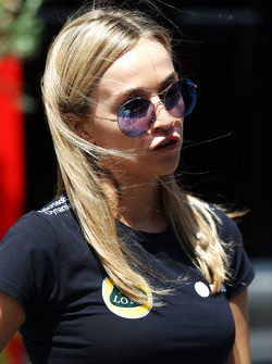 Carmen Jordá, Lotus F1 Piloto de Desarrollo Equipo