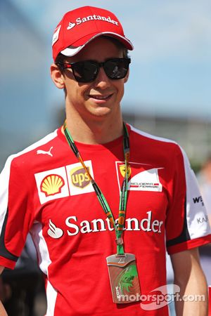 Esteban Gutierrez, pilote d'essais et de réserve Ferrari