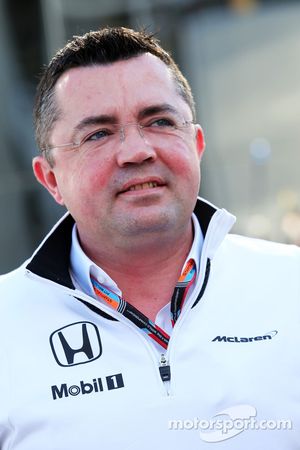 Eric Boullier, directeur de la compétition McLaren