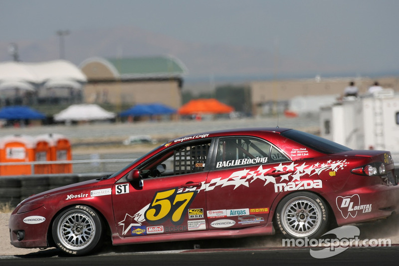 Mazda 6 n°57 Baglieracing : Dennis Baglier, Marty Luffy slides