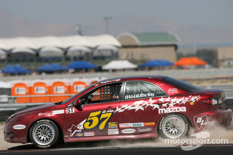 Mazda 6 n°57 Baglieracing : Dennis Baglier, Marty Luffy slides