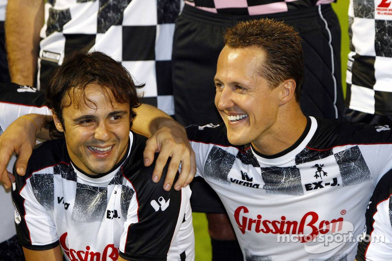 National pilotu s charity football match, Stadio Brianteo Stadio Brianteo: Felipe Massa ve Michael S