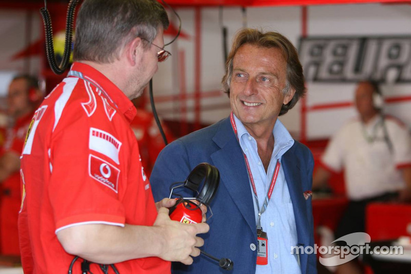 Ross Brawn ve Luca di Montezemolo