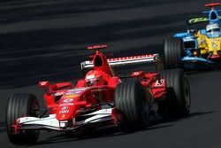 Michael Schumacher et Fernando Alonso