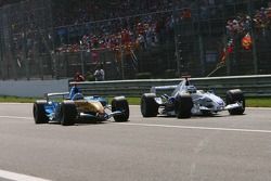 Nick Heidfeld et Ferneto Alonso