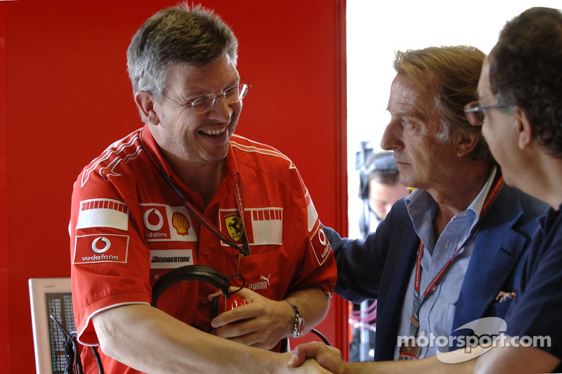 Ross Brawn ve Luca di Montezemolo