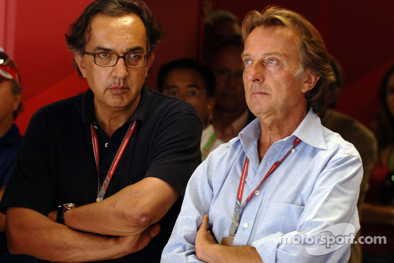 Sergio Marchionne ve Luca di Montezemolo