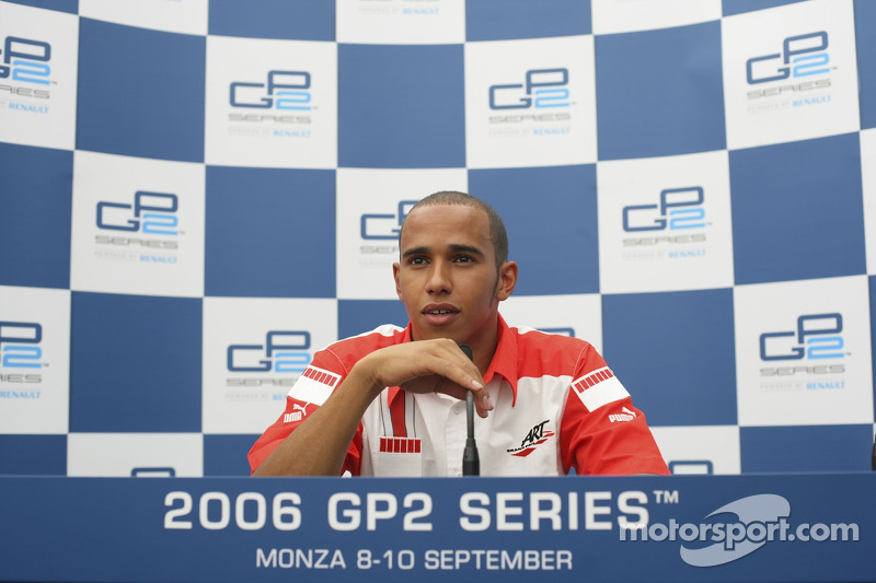 Conferencia de prensa: GP2 Series campeón Lewis Hamilton