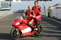 MotoGP-Doppelsitzer mit Randy Mamola und Lachlan Murdoch