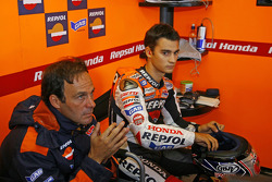 Alberto Puig et Dani Pedrosa