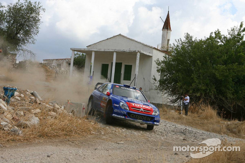 Sébastien Loeb and Daniel Elena