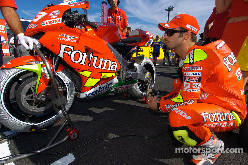 Marco Melandri, Honda